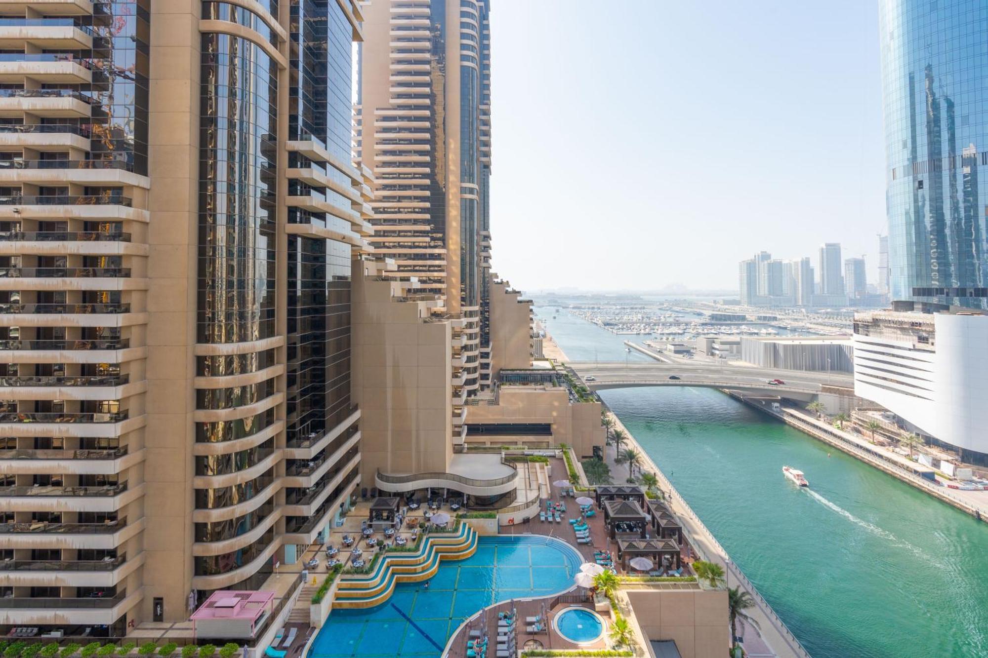 Ferienwohnung Vacay Lettings -2 Bed Iris Blue Dubai Marina Exterior foto