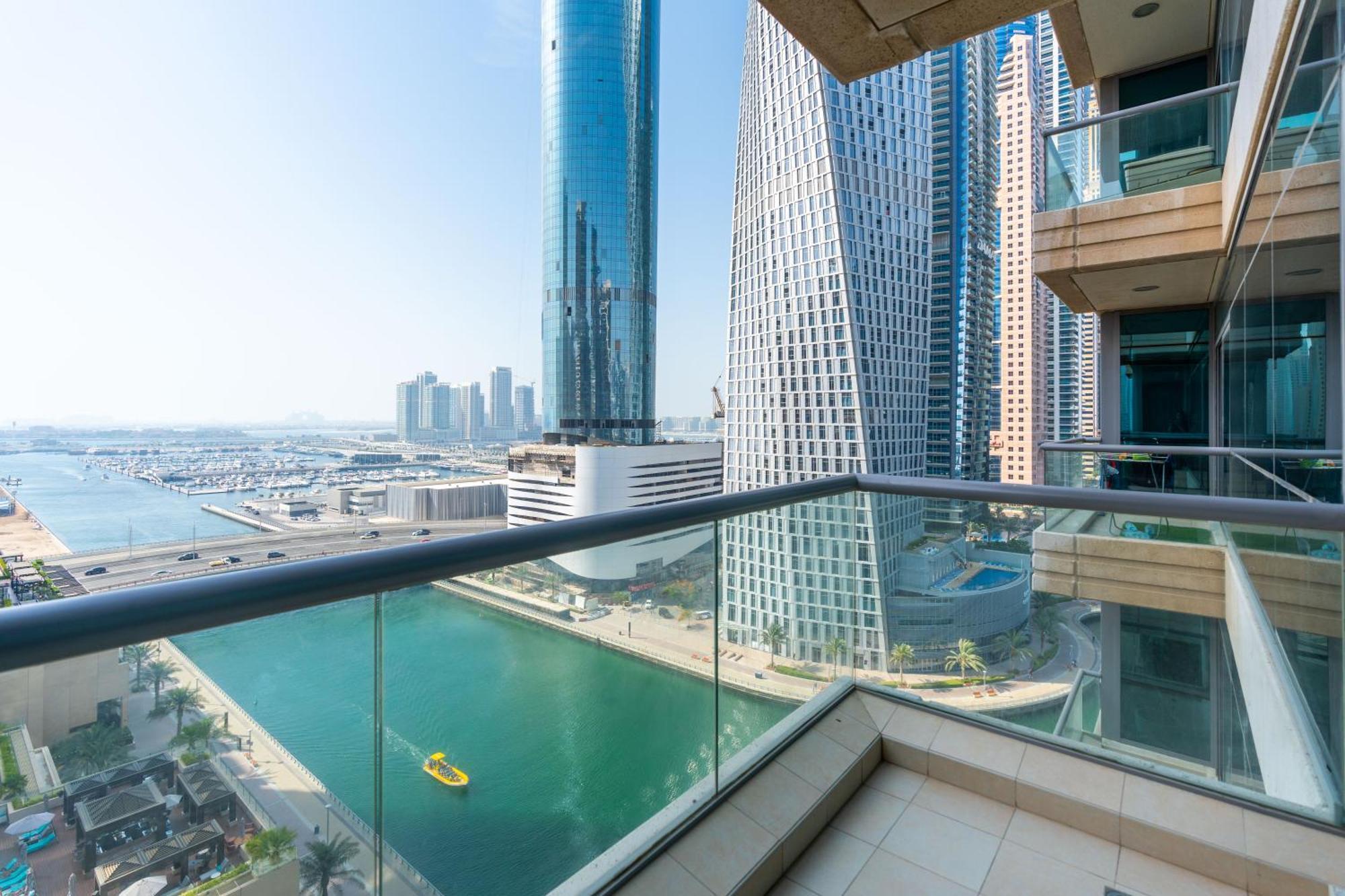 Ferienwohnung Vacay Lettings -2 Bed Iris Blue Dubai Marina Exterior foto
