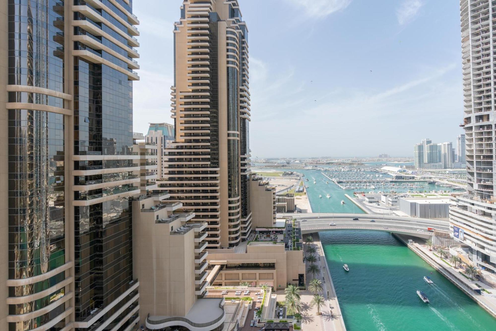 Ferienwohnung Vacay Lettings -2 Bed Iris Blue Dubai Marina Exterior foto