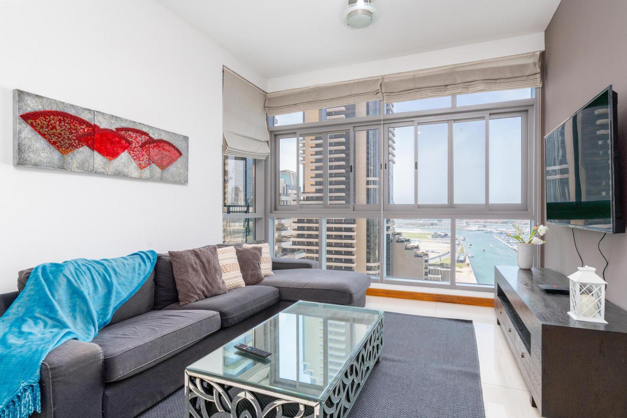 Ferienwohnung Vacay Lettings -2 Bed Iris Blue Dubai Marina Exterior foto