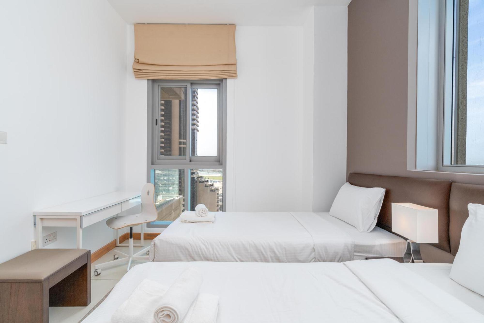 Ferienwohnung Vacay Lettings -2 Bed Iris Blue Dubai Marina Exterior foto