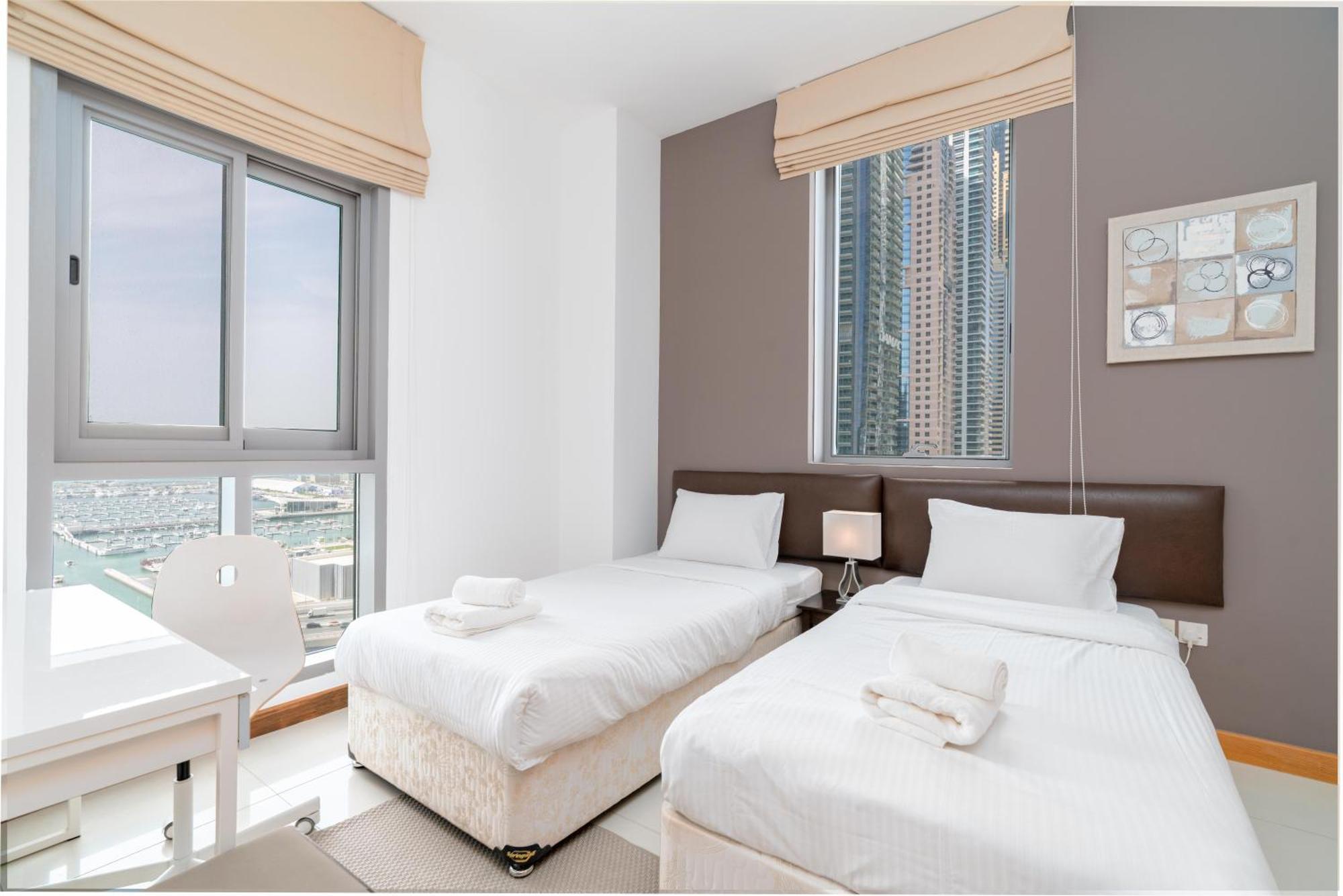 Ferienwohnung Vacay Lettings -2 Bed Iris Blue Dubai Marina Exterior foto